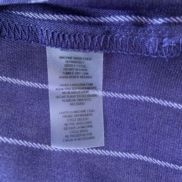 Sioni  Blouse Stripped Bat Sleeve Top - Picture 6 of 7